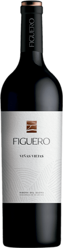 45,95 € Envio grátis | Vinho Tinto Figuero VV Viñas Viejas — Vinhas Velhas Crianza D.O. Ribera del Duero Castela e Leão Espanha Tempranillo 75 cl