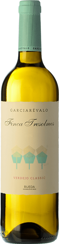 7,95 € Envio grátis | Vinho branco Garciarevalo Tres Olmos Classic D.O. Rueda Castela e Leão Espanha Verdejo Garrafa 75 cl