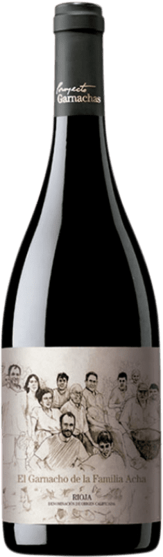 108,95 € Free Shipping | Red wine Proyecto Garnachas El Garnacho Viejo de la Familia Acha Aged D.O.Ca. Rioja The Rioja Spain Grenache Bottle 75 cl