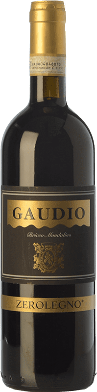 15,95 € Spedizione Gratuita | Vino Rosso Gaudio Zerolegno D.O.C. Barbera d'Asti Piemonte Italia Barbera 75 cl