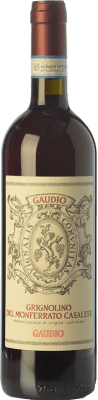 12,95 € Envío gratis | Vino Tinto Gaudio D.O.C. Grignolino del Monferrato Casalese Piemonte Italia Grignolino 75 cl
