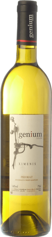 16,95 € Free Shipping | White wine Genium Ximenis Aged D.O.Ca. Priorat Catalonia Spain Grenache White, Macabeo, Pedro Ximénez Bottle 75 cl