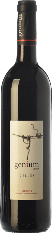 14,95 € Бесплатная доставка | Красное вино Genium старения D.O.Ca. Priorat Каталония Испания Merlot, Syrah, Grenache, Carignan бутылка 75 cl
