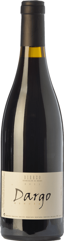 8,95 € Бесплатная доставка | Красное вино Geografía Líquida Dargo Молодой D.O. Bierzo Кастилия-Леон Испания Mencía бутылка 75 cl