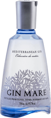 42,95 € Envio grátis | Gin Global Premium Gin Mare Mediterranean Catalunha Espanha Garrafa 70 cl