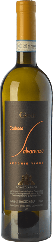 23,95 € 送料無料 | 白ワイン Gini Contrada Salvarenza D.O.C. Soave ベネト イタリア Trebbiano, Garganega ボトル 75 cl