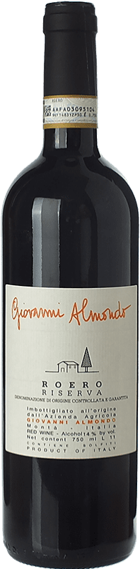 31,95 € Spedizione Gratuita | Vino Rosso Giovanni Almondo Riserva D.O.C.G. Roero Piemonte Italia Nebbiolo 75 cl