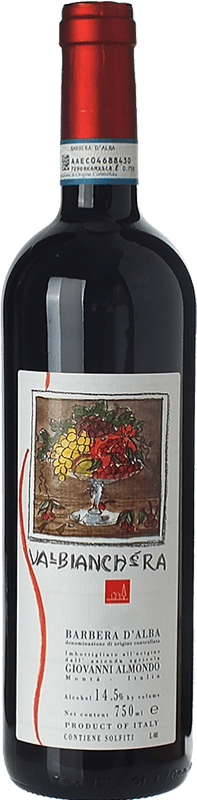 19,95 € Spedizione Gratuita | Vino Rosso Giovanni Almondo Valbianchera D.O.C. Barbera d'Alba Piemonte Italia Barbera 75 cl