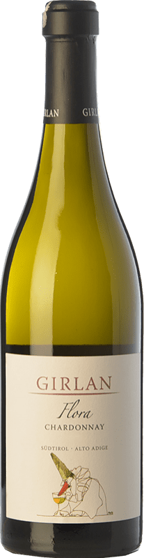 41,95 € Envío gratis | Vino Blanco Girlan Flora D.O.C. Alto Adige Trentino-Alto Adige Italia Chardonnay 75 cl