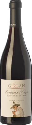 46,95 € Kostenloser Versand | Rotwein Girlan Trattmann Mazon Reserve D.O.C. Alto Adige Trentino-Südtirol Italien Pinot Schwarz Flasche 75 cl