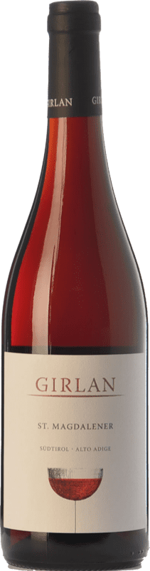 12,95 € Free Shipping | Red Wine Girlan Sainte Magdalener D.O.C. Alto Adige Trentino-Alto Adige Italy Lagrein, Schiava Bottle 75 cl