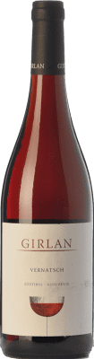 8,95 € Free Shipping | Red wine Girlan Vernatsch D.O.C. Alto Adige Trentino-Alto Adige Italy Schiava Gentile Bottle 75 cl