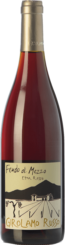58,95 € Free Shipping | Red wine Girolamo Russo Feudo di Mezzo D.O.C. Etna Sicily Italy Nerello Mascalese, Nerello Cappuccio Bottle 75 cl