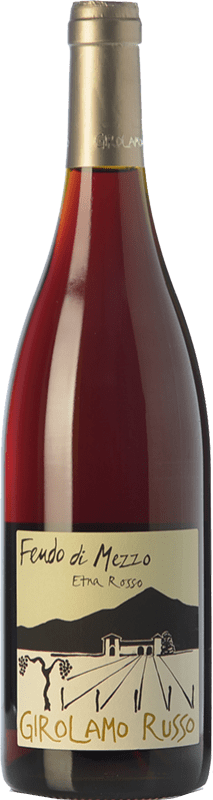 68,95 € Envio grátis | Vinho Tinto Girolamo Russo Feudo di Mezzo D.O.C. Etna Sicília Itália Nerello 75 cl
