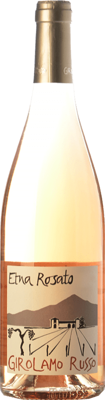 23,95 € Бесплатная доставка | Розовое вино Girolamo Russo Rosato D.O.C. Etna Сицилия Италия Nerello Mascalese, Nerello Cappuccio бутылка 75 cl