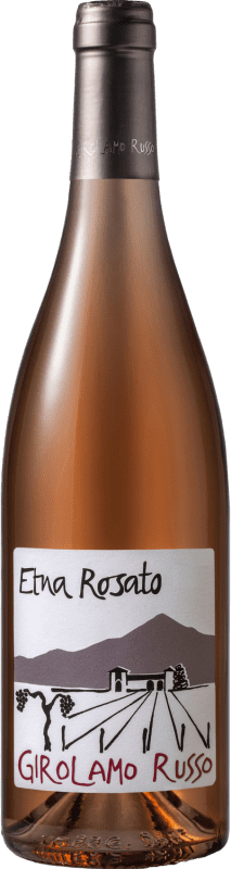 36,95 € Envío gratis | Vino Rosado Girolamo Russo D.O.C. Etna Sicilia Italia Nerello Botella 75 cl