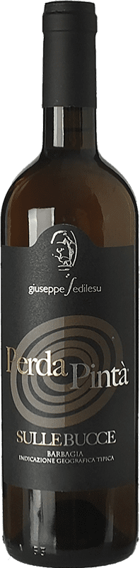 37,95 € Free Shipping | White wine Sedilesu Perda Pintà Sulle Bucce I.G.T. Barbagia Sardegna Italy Granazza Bottle 75 cl