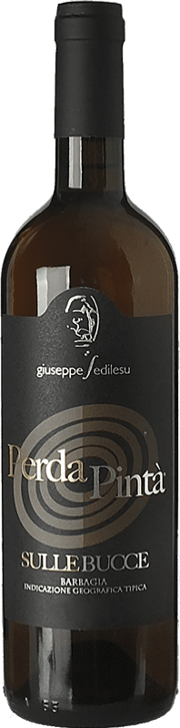 44,95 € Бесплатная доставка | Белое вино Sedilesu Perda Pintà Sulle Bucce I.G.T. Barbagia Sardegna Италия Granazza бутылка 75 cl