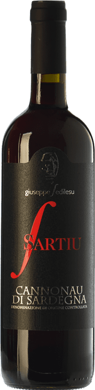 13,95 € Бесплатная доставка | Красное вино Sedilesu Sartiu D.O.C. Cannonau di Sardegna Sardegna Италия Cannonau бутылка 75 cl