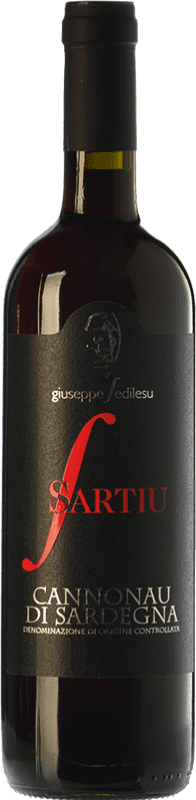 13,95 € Free Shipping | Red Wine Sedilesu Sartiu D.O.C. Cannonau di Sardegna Sardegna Italy Cannonau Eco — Organic Bottle 75 cl