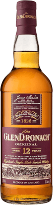 49,95 € Envio grátis | Whisky Single Malt Glendronach Highlands Reino Unido 12 Anos Garrafa 70 cl