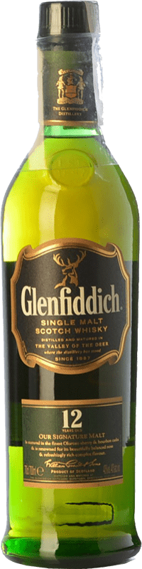 39,95 € Envio grátis | Whisky Single Malt Glenfiddich Nomad Edition Speyside Reino Unido 12 Anos Garrafa 70 cl