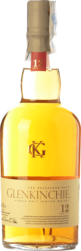49,95 € Envío gratis | Whisky Single Malt Glenkinchie Lowlands Reino Unido 12 Años Botella 70 cl
