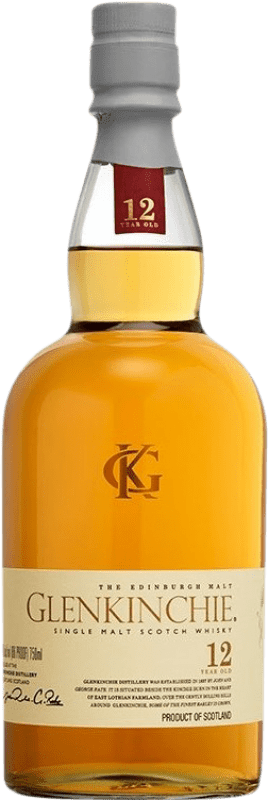 49,95 € Free Shipping | Single Malt Whisky Glenkinchie Lowlands United Kingdom 12 Years 70 cl
