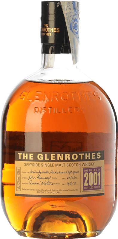 319,95 € Spedizione Gratuita | Whisky Single Malt Glenrothes Vintage 2004 Speyside Regno Unito Bottiglia 70 cl