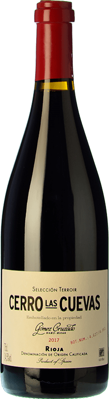 45,95 € Бесплатная доставка | Красное вино Gómez Cruzado Cerro Las Cuevas старения D.O.Ca. Rioja Ла-Риоха Испания Tempranillo, Graciano бутылка 75 cl