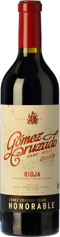 35,95 € 送料無料 | 赤ワイン Gómez Cruzado Honorable 予約 D.O.Ca. Rioja ラ・リオハ スペイン Tempranillo, Grenache, Graciano, Mazuelo, Viura ボトル 75 cl