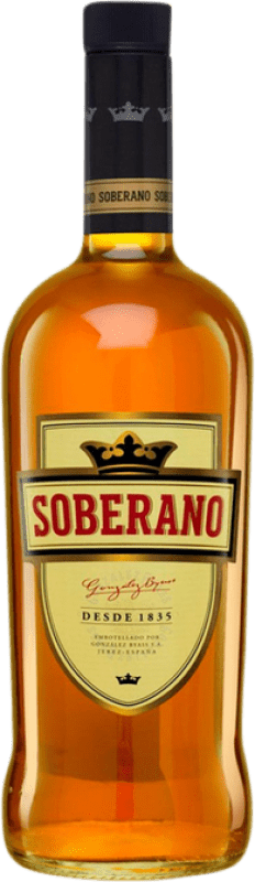 13,95 € Envío gratis | Brandy González Byass Soberano D.O. Jerez-Xérès-Sherry Andalucía España 1 L