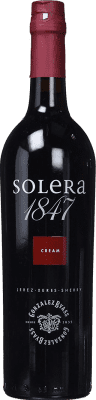 11,95 € Бесплатная доставка | Крепленое вино González Byass Solera 1847 сладкий D.O. Jerez-Xérès-Sherry Андалусия Испания Palomino Fino, Pedro Ximénez бутылка 75 cl