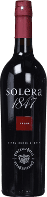 11,95 € Free Shipping | Fortified Wine González Byass 1847 Dulce — Sweet Solera, Cream D.O. Jerez-Xérès-Sherry Andalusia Spain Palomino Fino, Pedro Ximénez 75 cl
