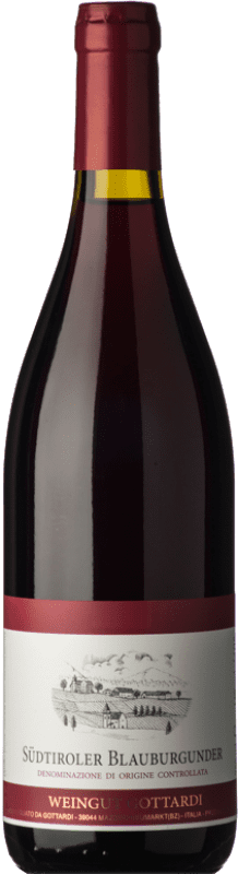 31,95 € Free Shipping | Red wine Gottardi Blauburgunder Mazzon D.O.C. Alto Adige Trentino-Alto Adige Italy Pinot Black Bottle 75 cl