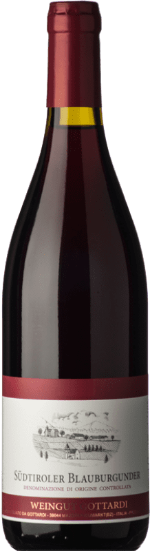53,95 € Envio grátis | Vinho Tinto Gottardi Mazzon D.O.C. Alto Adige Trentino-Alto Adige Itália Pinot Noir Garrafa 75 cl