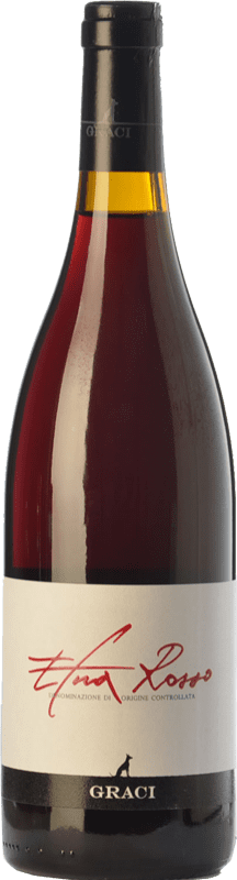 29,95 € Free Shipping | Red wine Graci Rosso D.O.C. Etna Sicily Italy Nerello Mascalese Bottle 75 cl