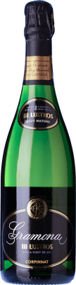 44,95 € Бесплатная доставка | Белое игристое Gramona III Lustros Гранд Резерв D.O. Cava Каталония Испания Macabeo, Xarel·lo бутылка 75 cl