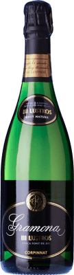 47,95 € Бесплатная доставка | Белое игристое Gramona III Lustros Гранд Резерв D.O. Cava Каталония Испания Macabeo, Xarel·lo бутылка 75 cl