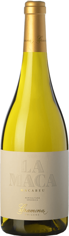 17,95 € Бесплатная доставка | Белое вино Gramona La Maca старения D.O. Penedès Каталония Испания Macabeo бутылка 75 cl