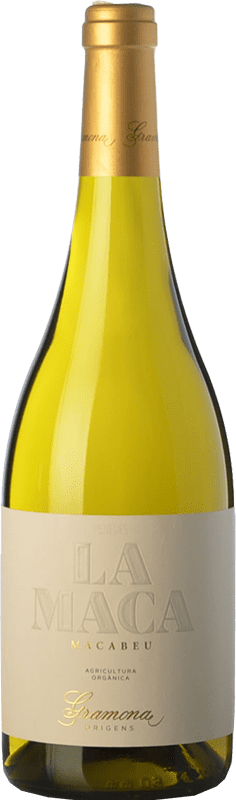 18,95 € Free Shipping | White wine Gramona La Maca Aged D.O. Penedès Catalonia Spain Macabeo Bottle 75 cl