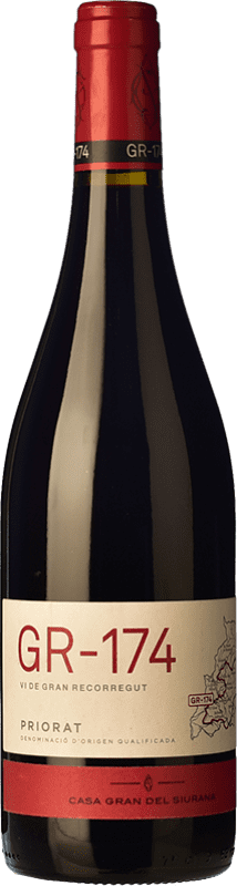 16,95 € Spedizione Gratuita | Vino Rosso Gran del Siurana GR 174 Giovane D.O.Ca. Priorat Catalogna Spagna Merlot, Syrah, Garnacha — Grenache, Cabernet Sauvignon, Cariñena — Carignano 75 cl