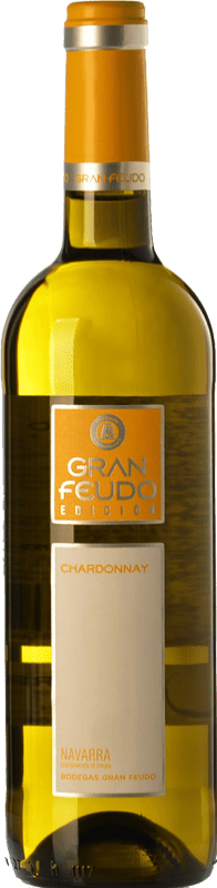 6,95 € 免费送货 | 白酒 Gran Feudo Edición D.O. Navarra 纳瓦拉 西班牙 Chardonnay 瓶子 75 cl