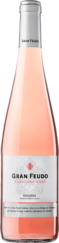 5,95 € Kostenloser Versand | Rosé-Wein Gran Feudo Jung D.O. Navarra Navarra Spanien Grenache Flasche 75 cl