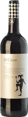 5,95 € Free Shipping | Red wine Grandes Vinos El Circo Arlequín Young D.O. Cariñena Aragon Spain Syrah Bottle 75 cl
