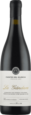 51,95 € Envío gratis | Vino tinto Fuentes del Silencio La Gándara I.G.P. Vino de la Tierra de Castilla y León Castilla la Mancha España Mencía, Garnacha Tintorera, Palomino Fino Botella 75 cl