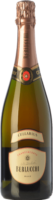 23,95 € 送料無料 | ロゼスパークリングワイン Berlucchi Cellarius Rosé D.O.C.G. Franciacorta ロンバルディア イタリア Pinot Black, Chardonnay ボトル 75 cl