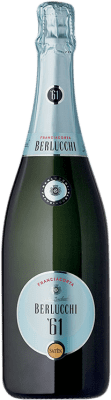 35,95 € Spedizione Gratuita | Spumante bianco Berlucchi Satèn '61 D.O.C.G. Franciacorta lombardia Italia Chardonnay Bottiglia 75 cl