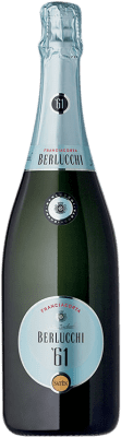 41,95 € Spedizione Gratuita | Spumante Bianco Berlucchi Satèn '61 D.O.C.G. Franciacorta lombardia Italia Chardonnay 75 cl