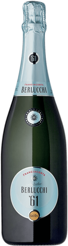 35,95 € Envío gratis | Espumoso blanco Berlucchi Satèn '61 D.O.C.G. Franciacorta Lombardia Italia Chardonnay Botella 75 cl